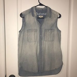 Madewell denim shirt